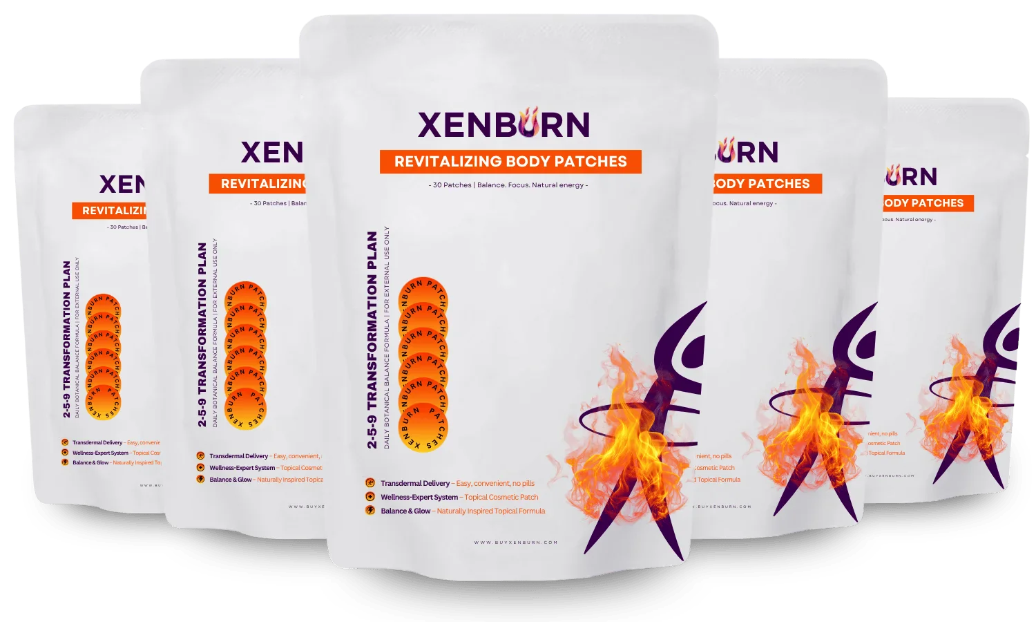 XenBurn 5 Pouches